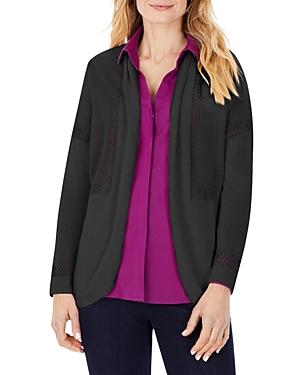 Foxcroft Tinsley Pointelle Cardigan