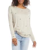 Karen Kane Horseshoe Print Top