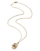 Alexis Bittar Twisted Liquid Lucite Small Pendant Necklace, 18.5