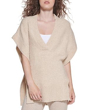 Dkny V Neck Poncho