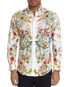 Robert Graham Flourish Floral Classic Fit Shirt