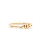 Zoe Chicco 14k Yellow Gold Simple Gold Double Band Ring