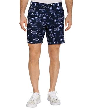Robert Graham Beach To Bar Culture Trip Printed Swim Trunks