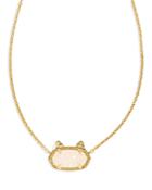 Kendra Scott Elisa Crystal Cat Pendant Necklace, 18