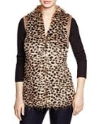 Sioni Cheetah Print Faux Fur Vest - Bloomingdale's Exclusive