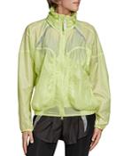 Adidas By Stella Mccartney Hooded Rain Jacket