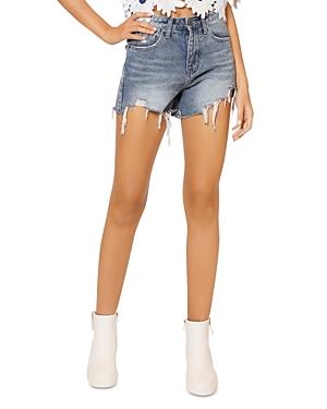 Gracia Ultra Distressed Denim Shorts (36% Off) Comparable Value $55