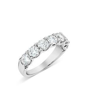 Bloomingdale's Diamond 7 Stone Band In 14k White Gold, 2.0 Ct. T.w. - 100% Exclusive