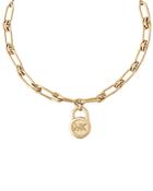 Michael Kors Chain Link Choker Necklace, 16