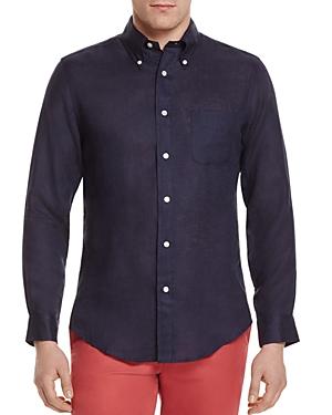 Brooks Brothers Regent Irish Linen Slim Fit Button-down Shirt