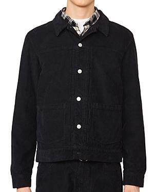 Officine Generale Leo Cotton Pigment Dyed Regular Fit Corduroy Jacket