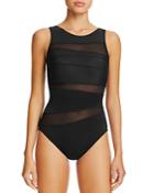 Miraclesuit Silver Style Somerset One Piece Swimsuit