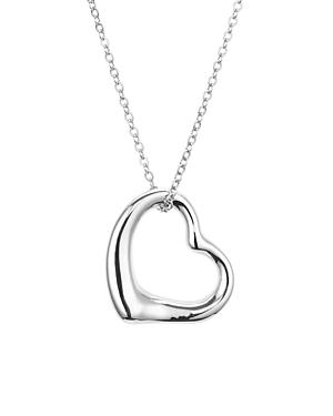 Nancy B Open Heart Pendant Chain Necklace, 16