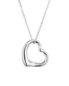 Nancy B Open Heart Pendant Chain Necklace, 16