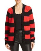T By Alexander Wang Rugby Stripe Cardigan