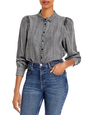 Aqua Bellamy Button Up Blouse - 100% Exclusive