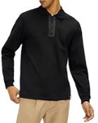 Ted Baker Jersey Long Sleeve Polo Sweatshirt