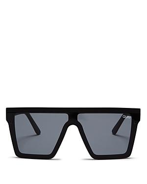 Quay Hindsight Shield Sunglasses, 56mm