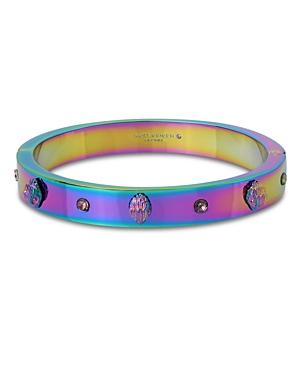 Kurt Geiger London Eagle Wing Oil Slick Bangle Bracelet