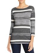 Three Dots British Striped Tee - Bloomingdale's Exclusive