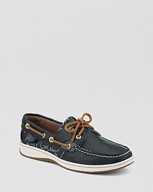 Sperry Top-sider Boat Shoes - Bluefish Two Eye Whale Pattern