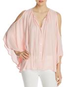 Yfb On The Road Adaline Cold-shoulder Top