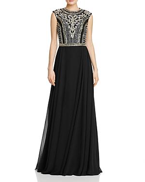 Jovani Fashions Beaded-bodice Gown