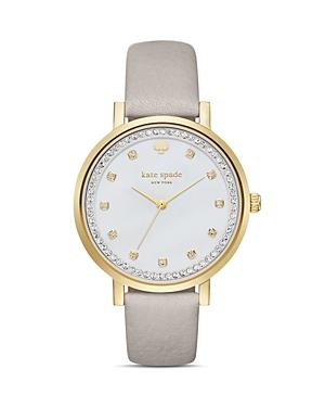 Kate Spade New York Monterey Leather Strap Watch, 38mm