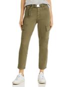 Good American Good Legs Cargo Ankle Pants In Olive009