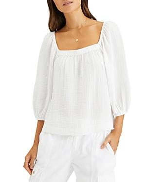 Sanctuary Dusk Square Neck Cotton Top