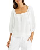 Sanctuary Dusk Square Neck Cotton Top