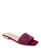 Charles David Women's Sparkle Embellished Slip On Sandals