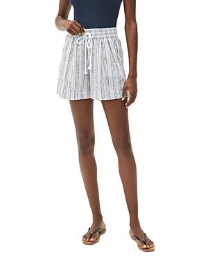 Michael Stars Sienna Striped Cotton Shorts