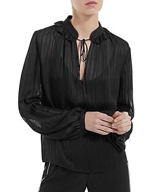 The Kooples Modern Striped Top