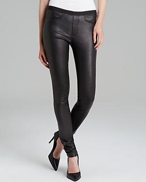 Helmut Lang Pants - Leather Skinny