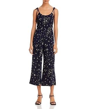 Aqua Floral Print Jumpsuit - 100% Exclusive