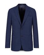 Emporio Armani Textured Travel Suit Jacket