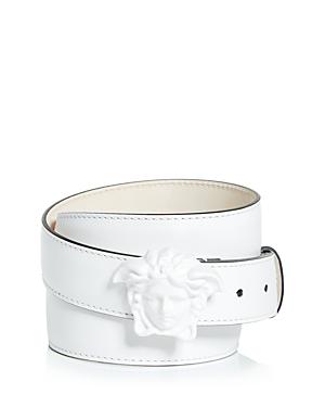 Versace Men's Palazzo Medusa Buckle Leather Belt