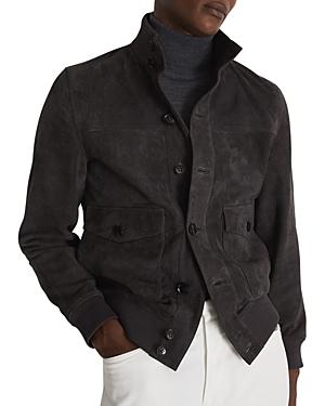 Reiss Angel Suede Regular Fit Jacket