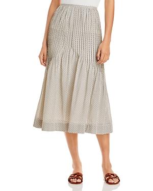 Rebecca Taylor Printed Midi Skirt