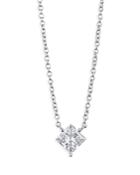 Lightbox Jewelry Lab Grown Diamond Pendant Necklace In 10k White Gold, 1.125 Ct. T.w.