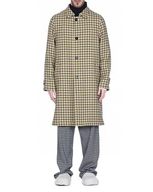 Marni Checked Wool Coat