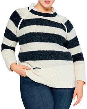 Nic+zoe Plus California Tides Sweater