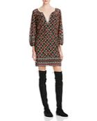 Alice And Olivia Gillian Embroidered Dress