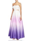 Decode 1.8 Ombre Cutout Gown