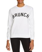 Private Party Brunch Printed Sweatshirt