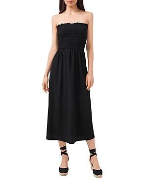 1.state Strapless Smocked Bodice Dress