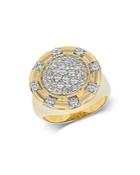 Bloomingdale's Diamond Pave Statement Ring In 14k Yellow Gold, 1.0 Ct. T.w. - 100% Exclusive