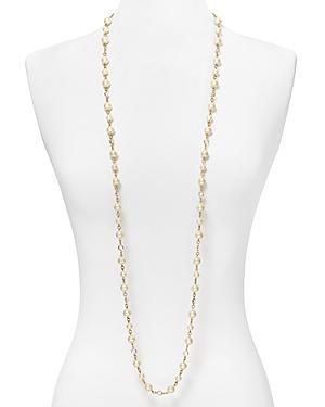 Carolee Faux-pearl And Crystal Long Necklace, 48