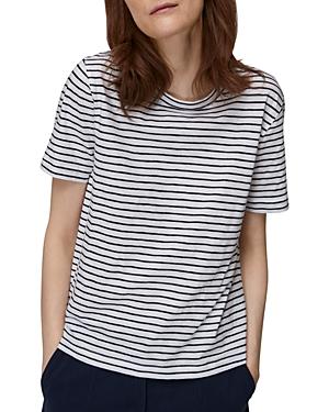 Whistles Emily Striped Tee